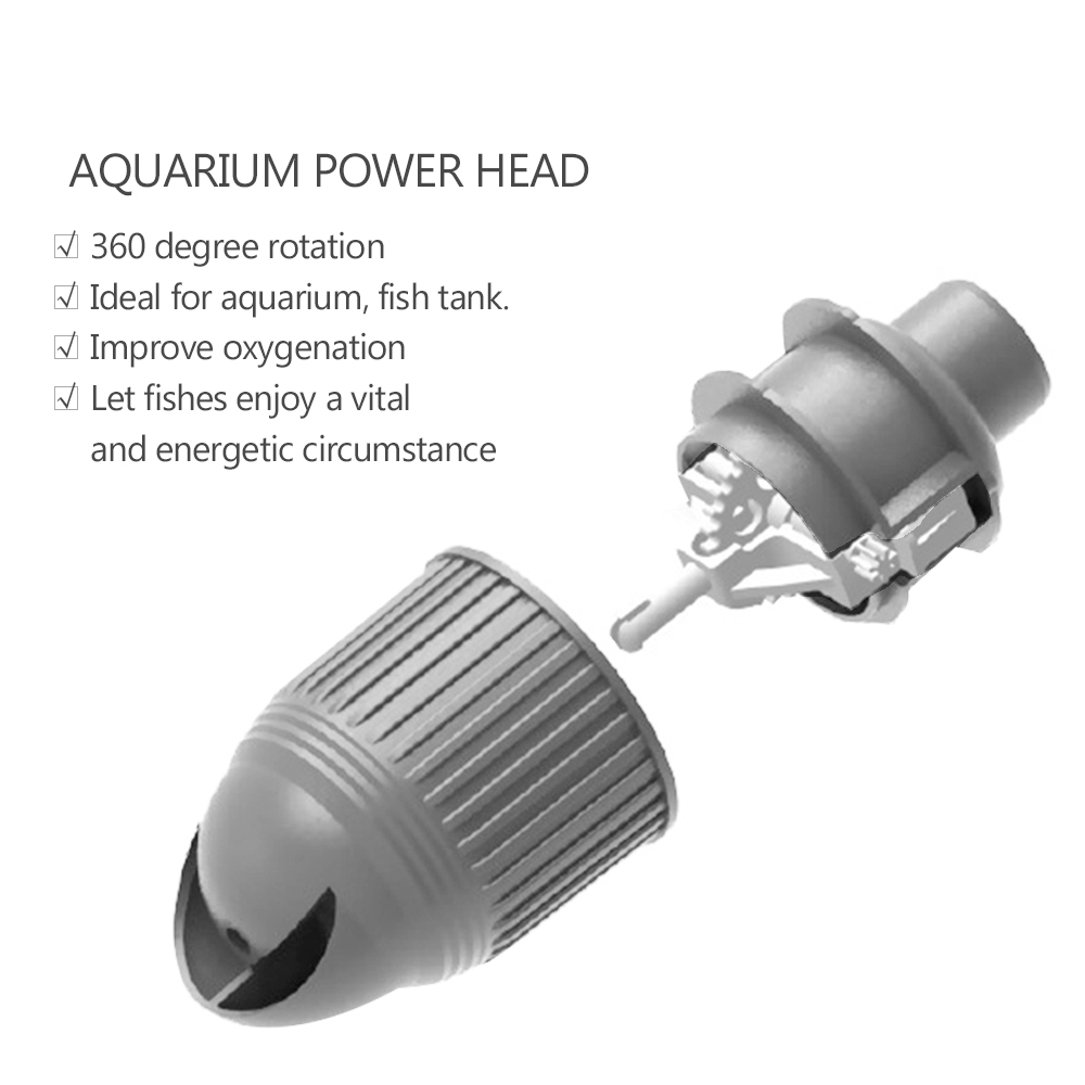 Powerhead Circulation Pump - พิพิธภัณฑ์สัตว์น้ํา Power Head Fish Tank Wave