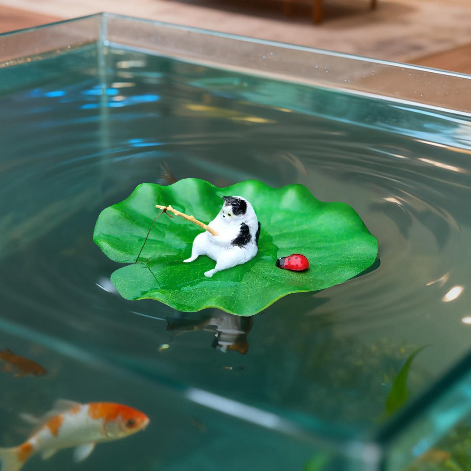 Aquarium Fish Names - ของตกแต่งตู้ปลา แมวลอยน้ำ ตกปลา ของตกแต่งตู้ปลา รุ่นจำลอง สำหรับผู้ที่ชื่นชอบ