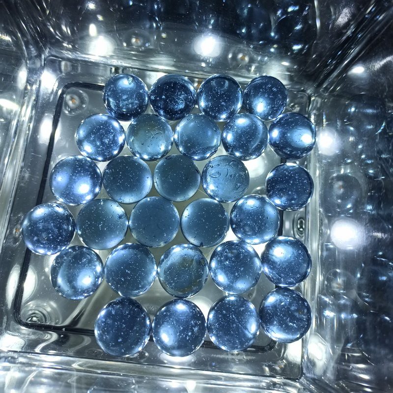 Aquarium Fish Farm - ลูกแก้วแก้วสี ขนาด 14/16/17 มม. สำหรับตกแต่งแจกัน ตู้ปลา