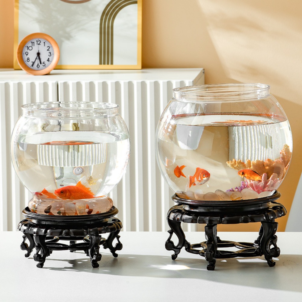 ตู้ปลาทรงกลมใส พลาสติก ตกแต่งบ - Aquarium Fish Names บทวิจารณ์และราคา