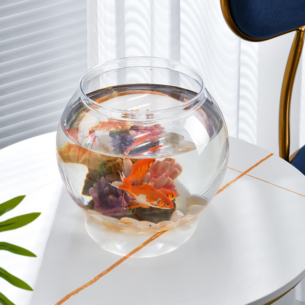 ตู้ปลาทรงกลมใส พลาสติก ตกแต่งบ - Aquarium Fish Names บทวิจารณ์และราคา