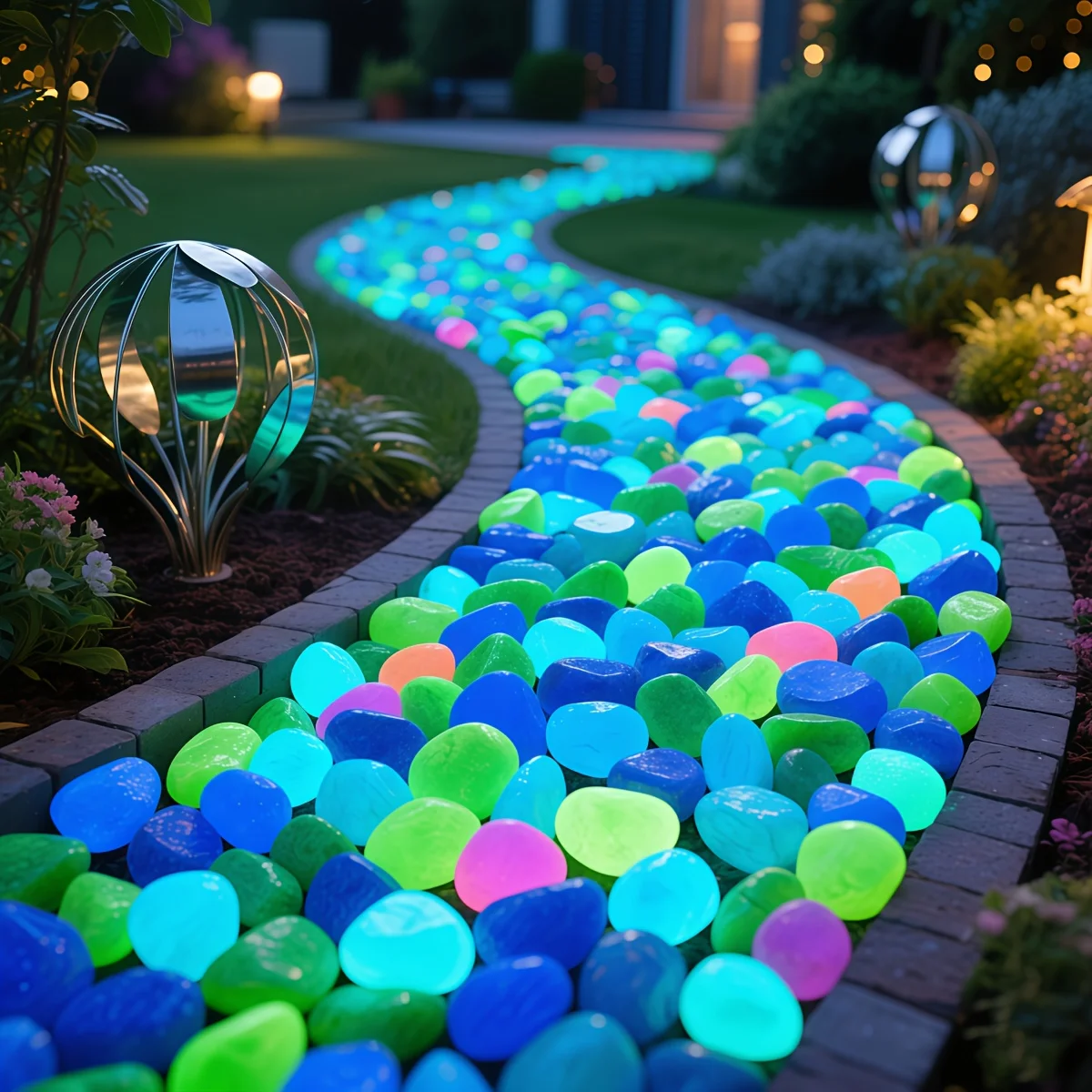 หินเรืองแสงสี 1 ซม. 100 ชิ้น ห - Aquarium Fish Farm บทวิจารณ์และราคา