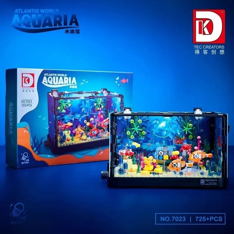 ชุดตัวต่อสร้างโลกใต้ทะเล 3 ชิ้ - Aquarium Fish Of The World บทวิจารณ์และราคา