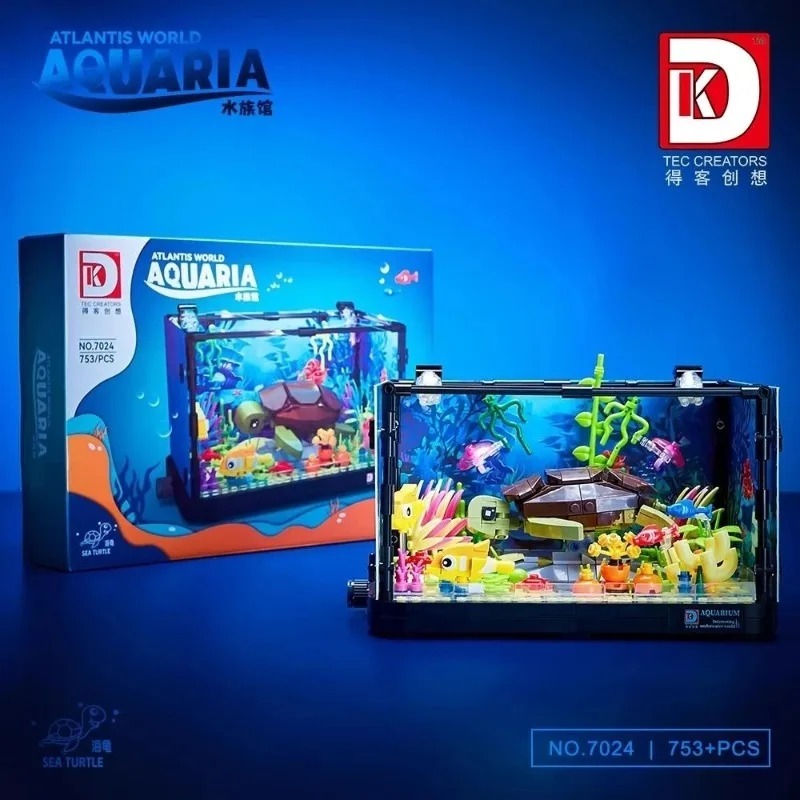 ชุดตัวต่อสร้างโลกใต้ทะเล 3 ชิ้ - Aquarium Fish Of The World บทวิจารณ์และราคา