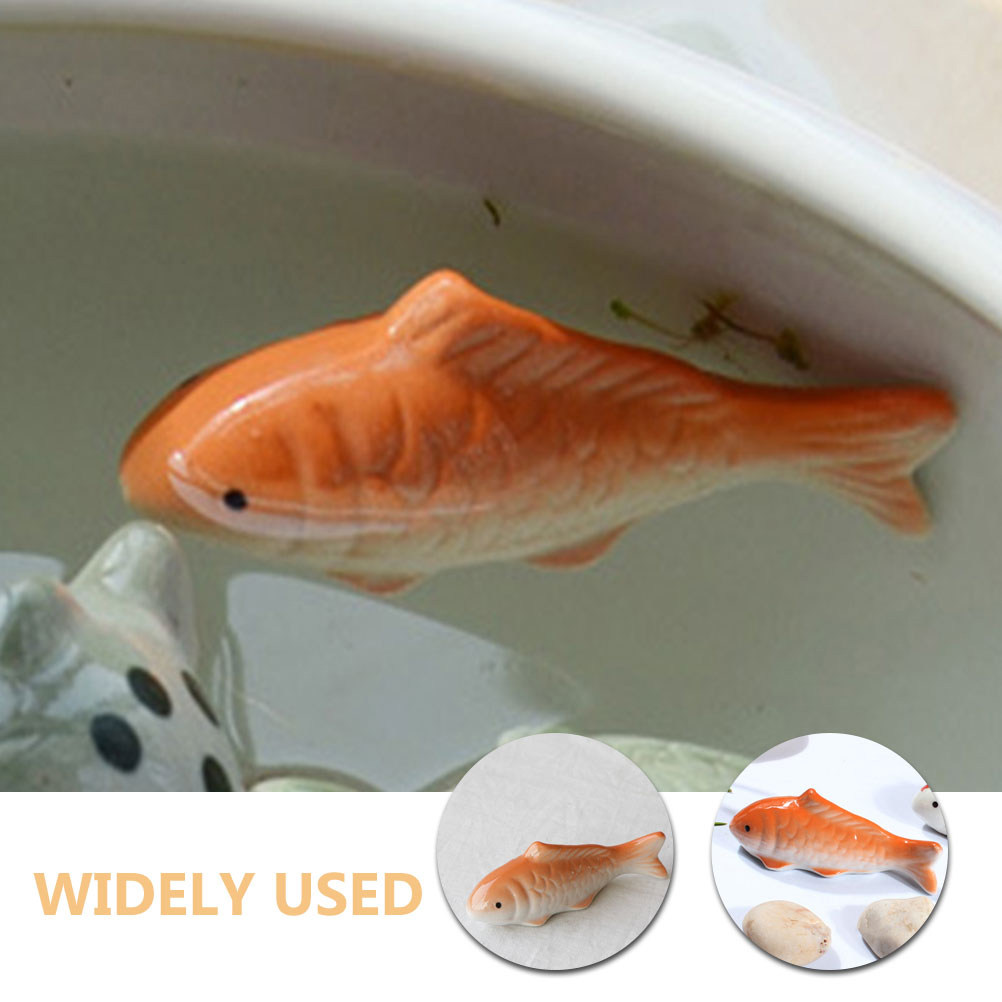3 ชิ้น ปลาแก้วเซรามิกลอยน้ำ กั - Aquarium Fish In Pond บทวิจารณ์และราคา