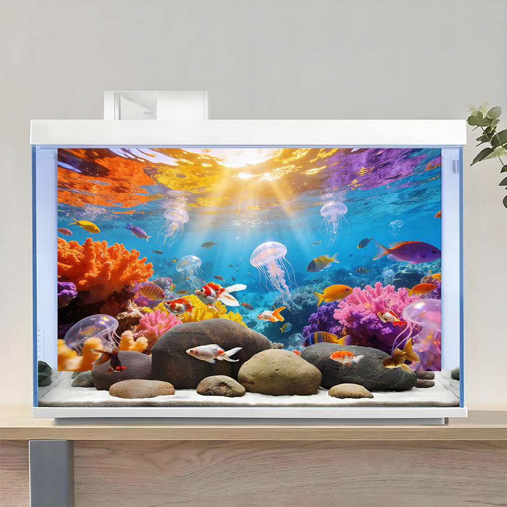 โลกใต้ทะเล, ภาพพื้นหลังตู้ปลา, - Aquarium Fish Of The World บทวิจารณ์และราคา