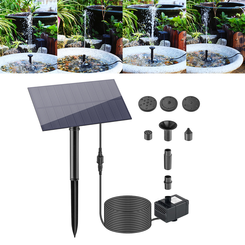 5W 5V น้ําพุตกแต่งสวน Stake พล - Aquarium Fish Farm บทวิจารณ์และราคา