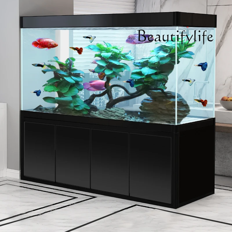 ตู้ปลาขนาดกลางสำหรับใช้ในบ้าน  - Aquarium Fish Dragon บทวิจารณ์และราคา