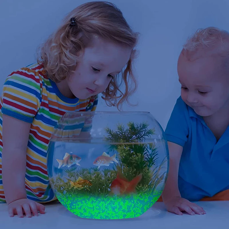 1000ชิ้น3-5มม. ทรายเรืองแสงในก - Aquarium Fish Names บทวิจารณ์และราคา