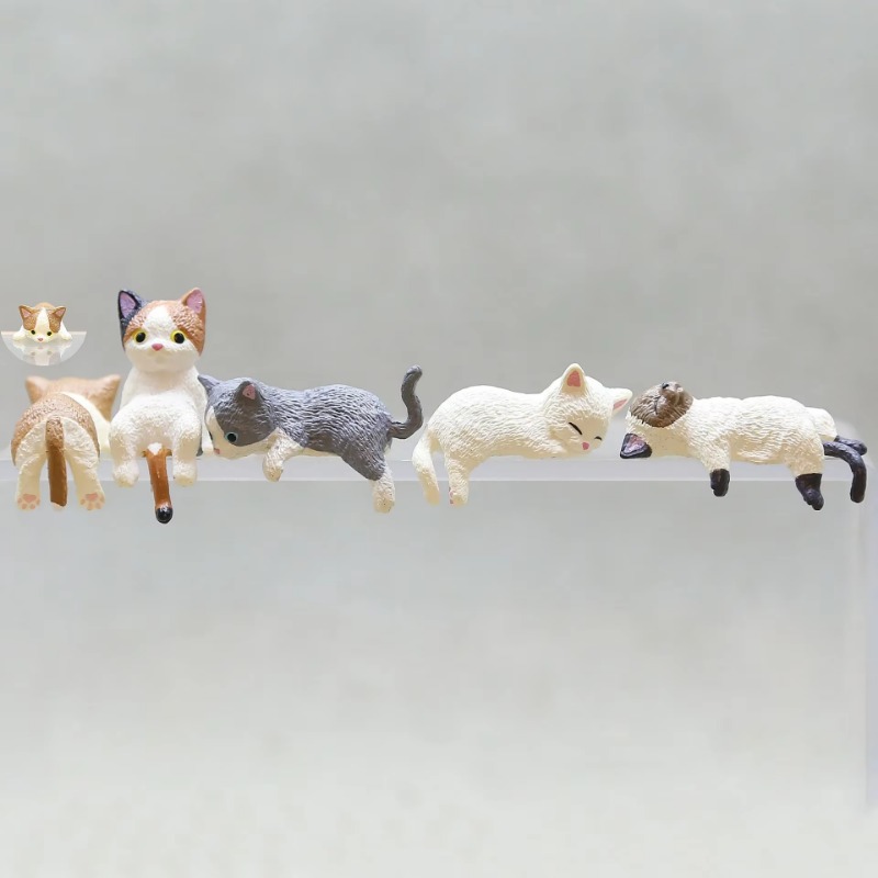1 PC น่ารักการ์ตูนแมว PVC ตกแต - Aquarium Fish Names บทวิจารณ์และราคา
