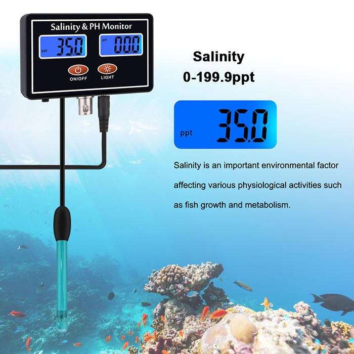 เครื่องวัดค่า pH และความเค็มแบ - Aquarium Fish Online บทวิจารณ์และราคา
