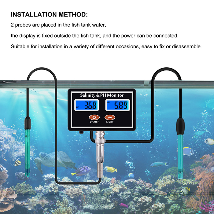 เครื่องวัดค่า pH และความเค็มแบ - Aquarium Fish Online บทวิจารณ์และราคา