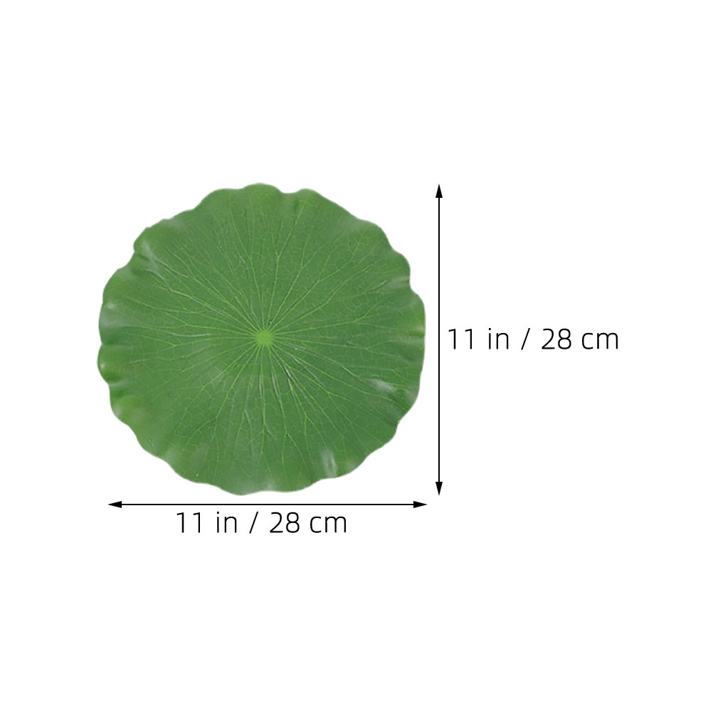 ใบบัวประดิษฐ์ 15 ชิ้น ใบไม้ลอย - Aquarium Fish In Pond บทวิจารณ์และราคา