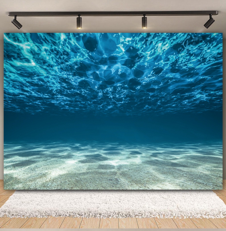ฉากหลังใต้ทะเลโลกสำหรับการถ่าย - Aquarium Fish Of The World บทวิจารณ์และราคา
