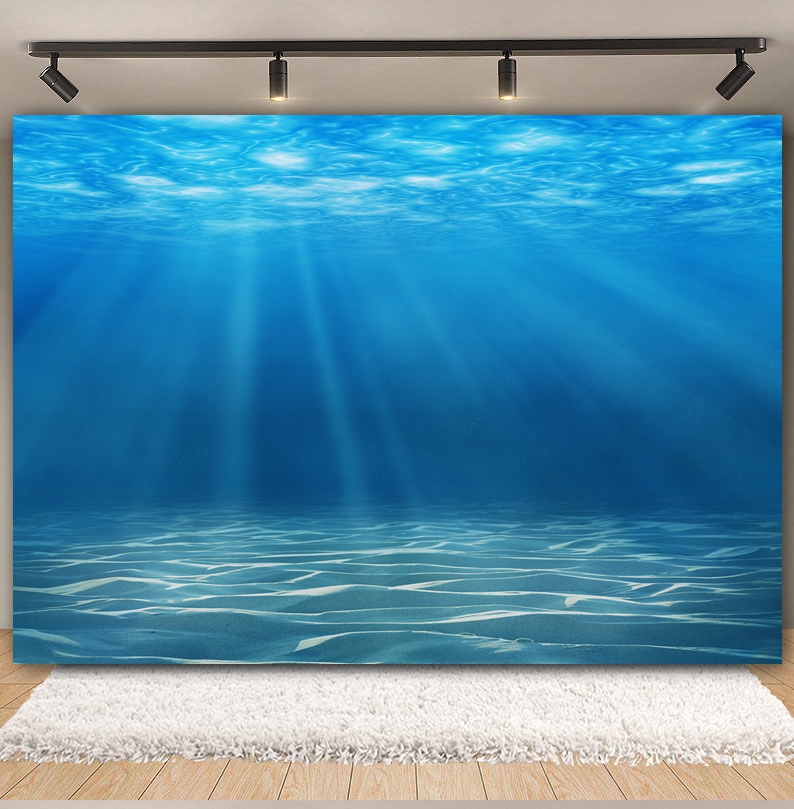 ฉากหลังใต้ทะเลโลกสำหรับการถ่าย - Aquarium Fish Of The World บทวิจารณ์และราคา