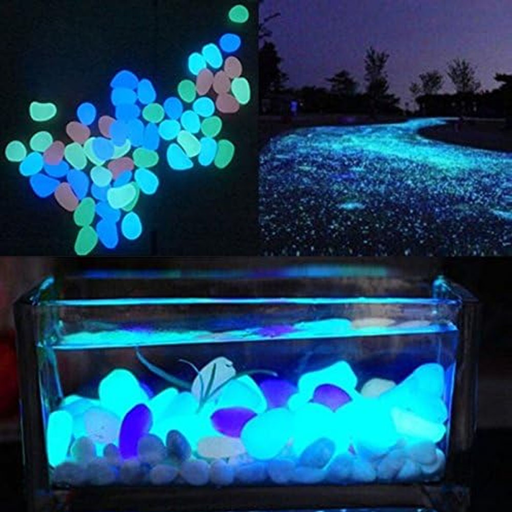 ถังปลา Rocks Glow Blue Pebbles - Aquarium Fish Farm บทวิจารณ์และราคา