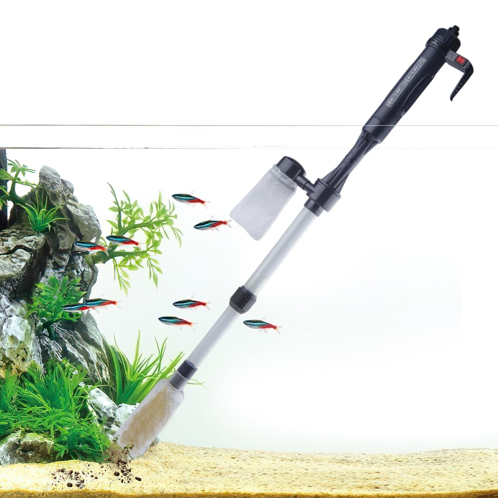 เครื่องดูดฝุ่นตู้ปลาแบบปรับระด - Aquarium Fish Background บทวิจารณ์และราคา