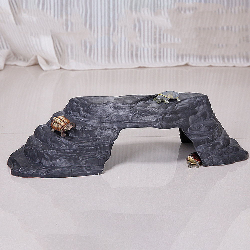 แท่นอาบแดดเต่าเลียนแบบหินขนาดใ - Aquarium Fish Dragon บทวิจารณ์และราคา