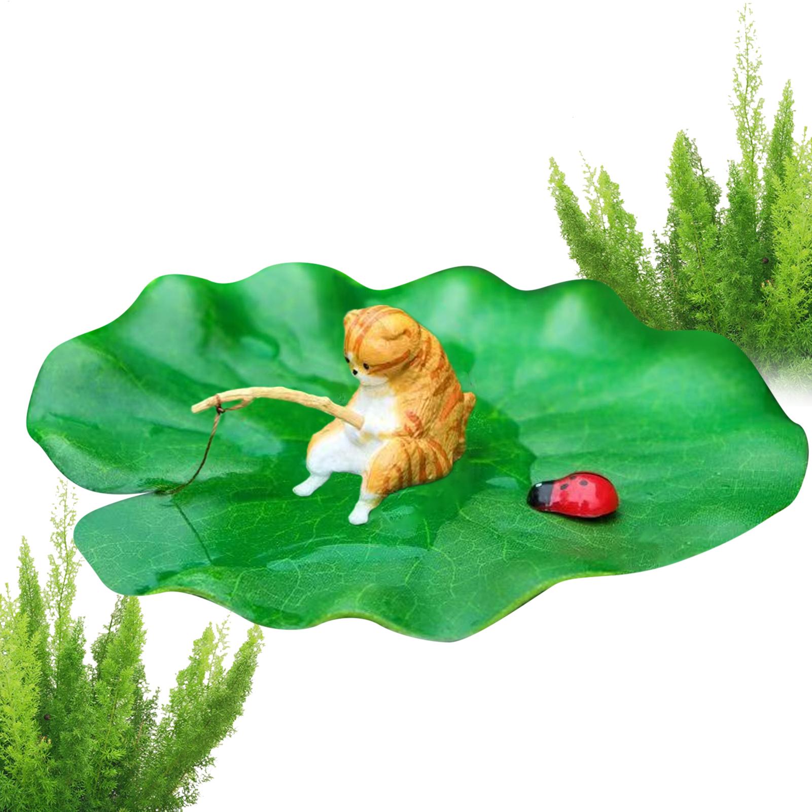 โมเดลตกแต่งตู้ปลาใบบัวลอยน้ำขน - Aquarium Fish Names บทวิจารณ์และราคา