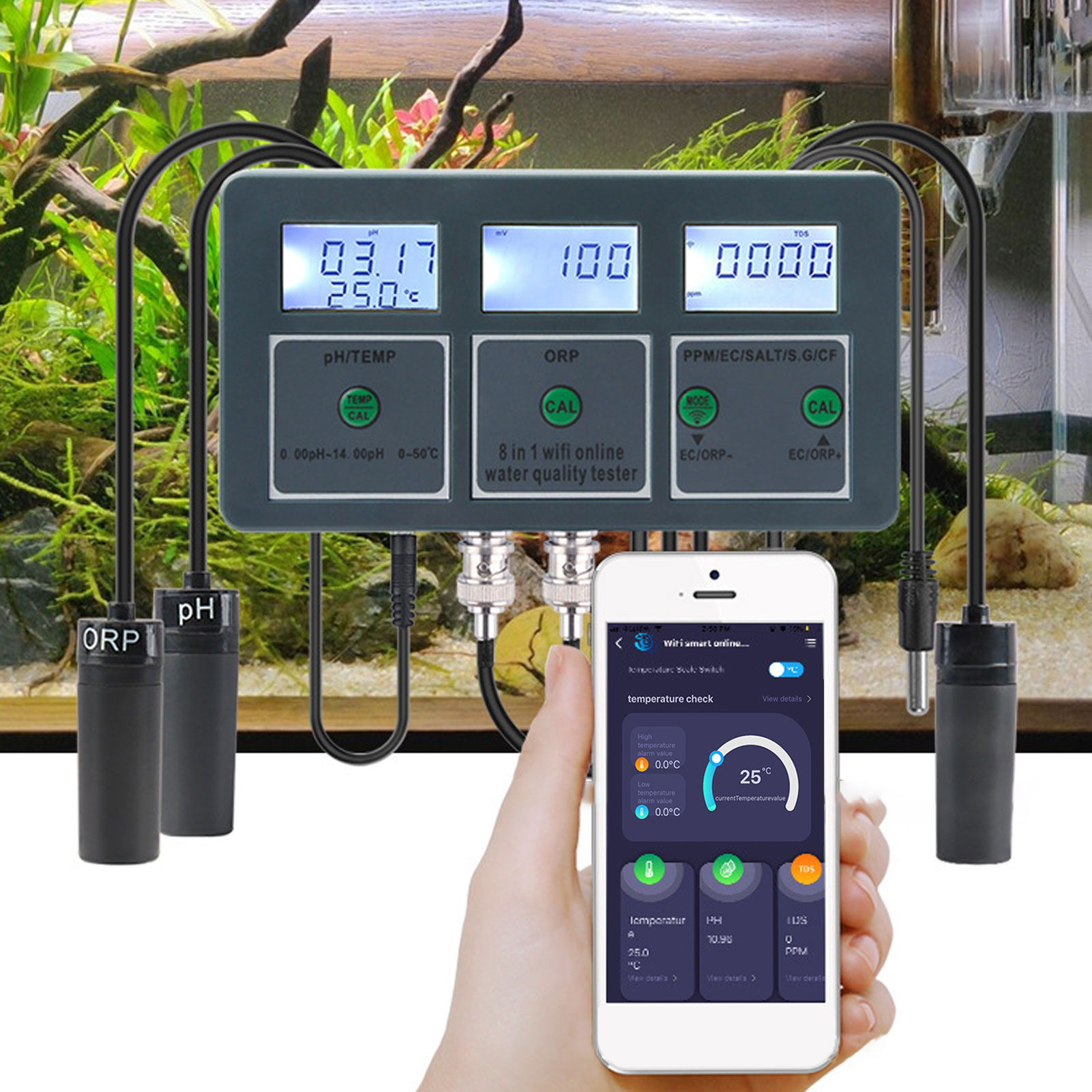เครื่องทดสอบคุณภาพน้ำแบบหลายพา - Aquarium Fish Online บทวิจารณ์และราคา